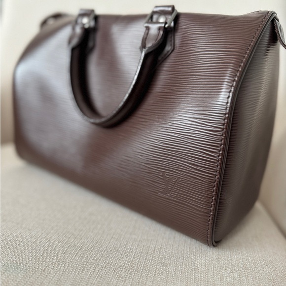 Louis Vuitton Speedy 25 Moka Brown Leather (Authentic) - Picture 11 of 16